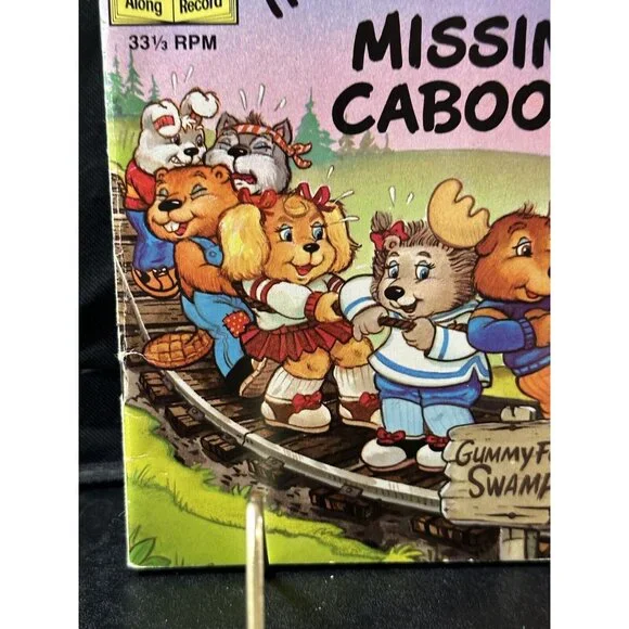 Vintage 1984 THE GET ALONG GANG AND THE MISSING CABOOSE Read Along BOOK ONLY - Picture 5 of 9